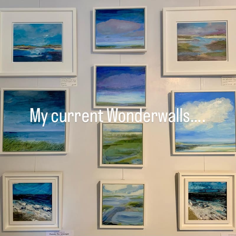 Our beautiful coast through the eyes of four different artists. All very different, each a unique interpretat…